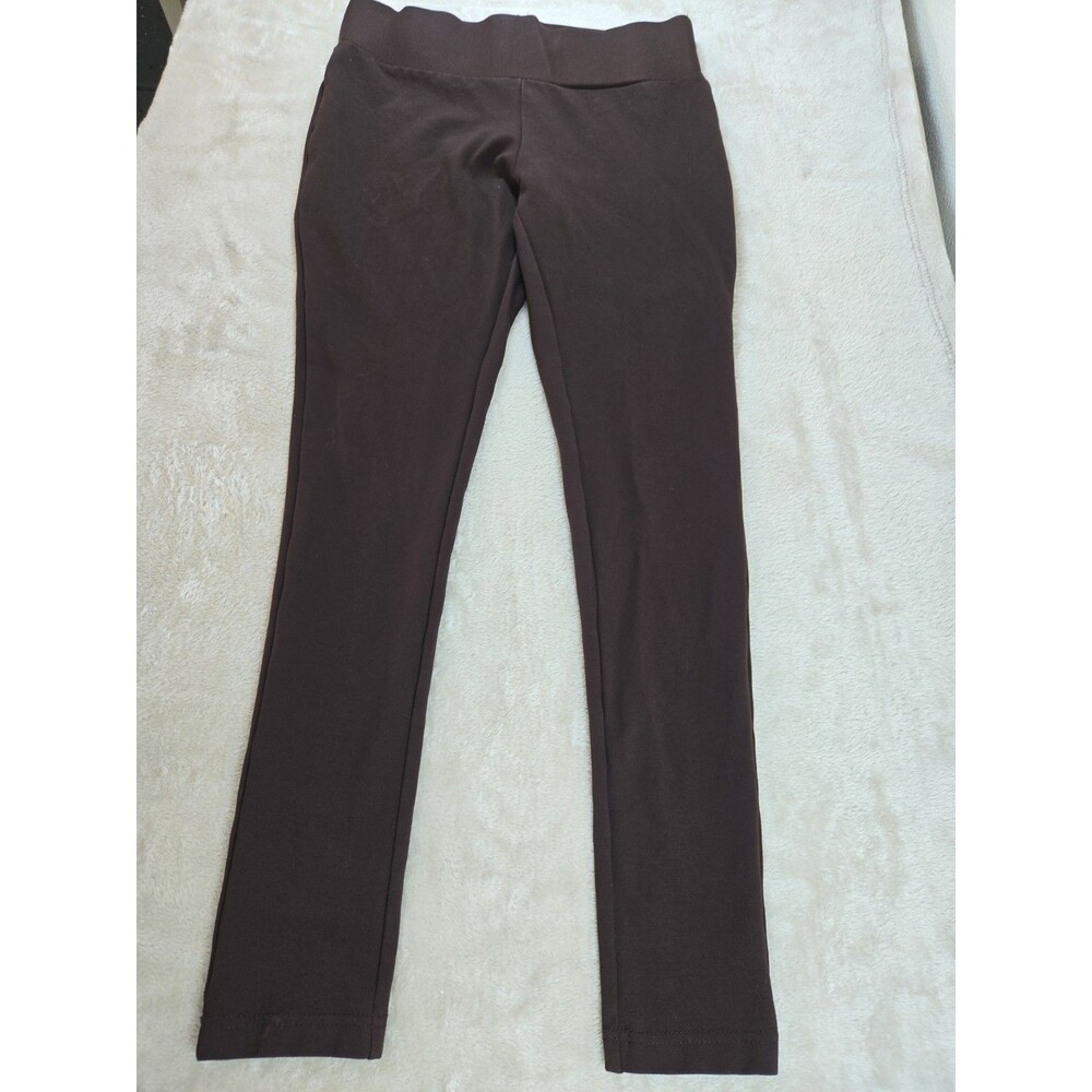 Philosophy Republic Clothing Women’s Espresso Solid High Rise Ankle Leggings S